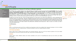 Desktop Screenshot of javacertificate.net